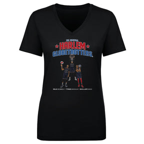 Harlem Globetrotters Women's V-Neck T-Shirt | 500 LEVEL