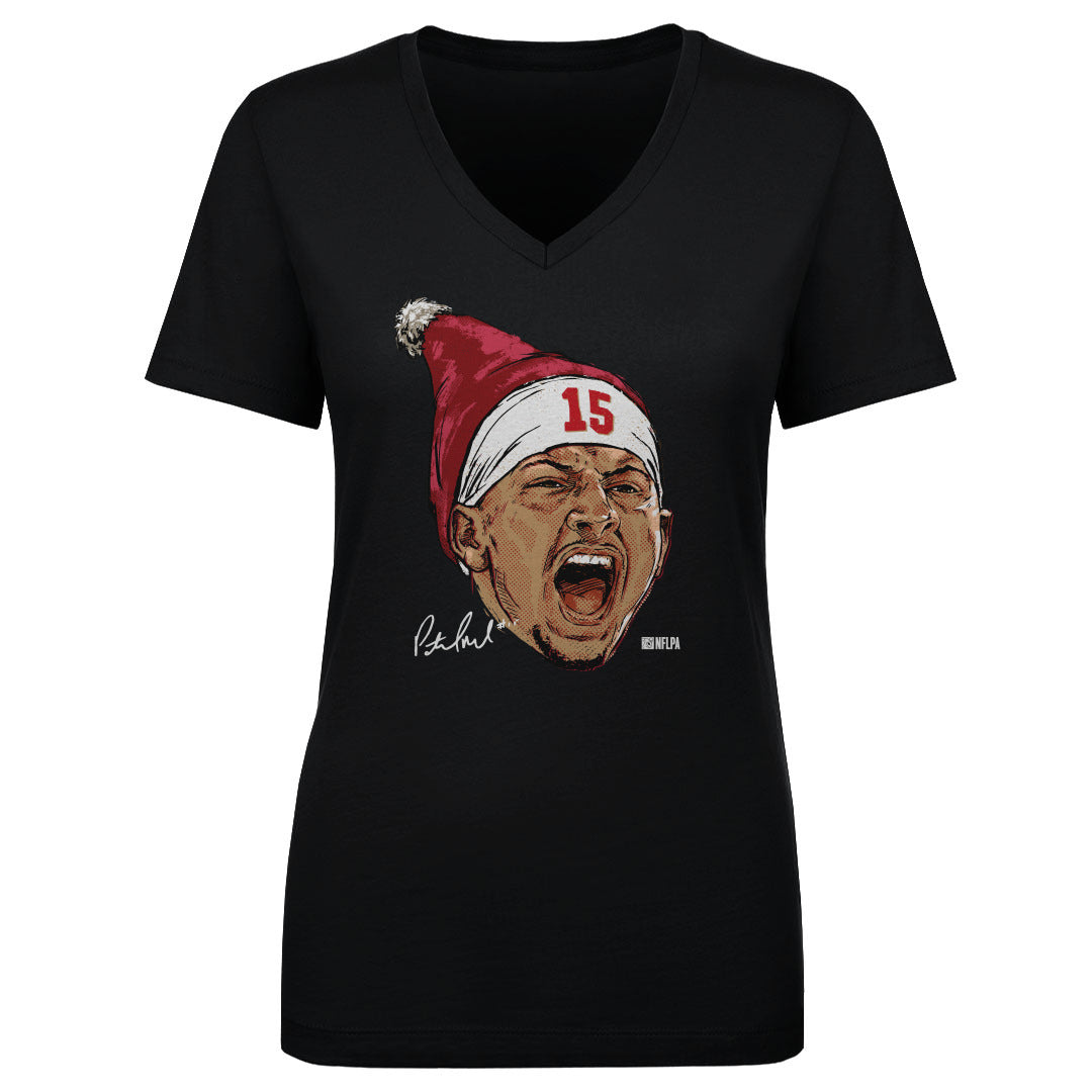 Patrick Mahomes Women's V-Neck T-Shirt | 500 LEVEL