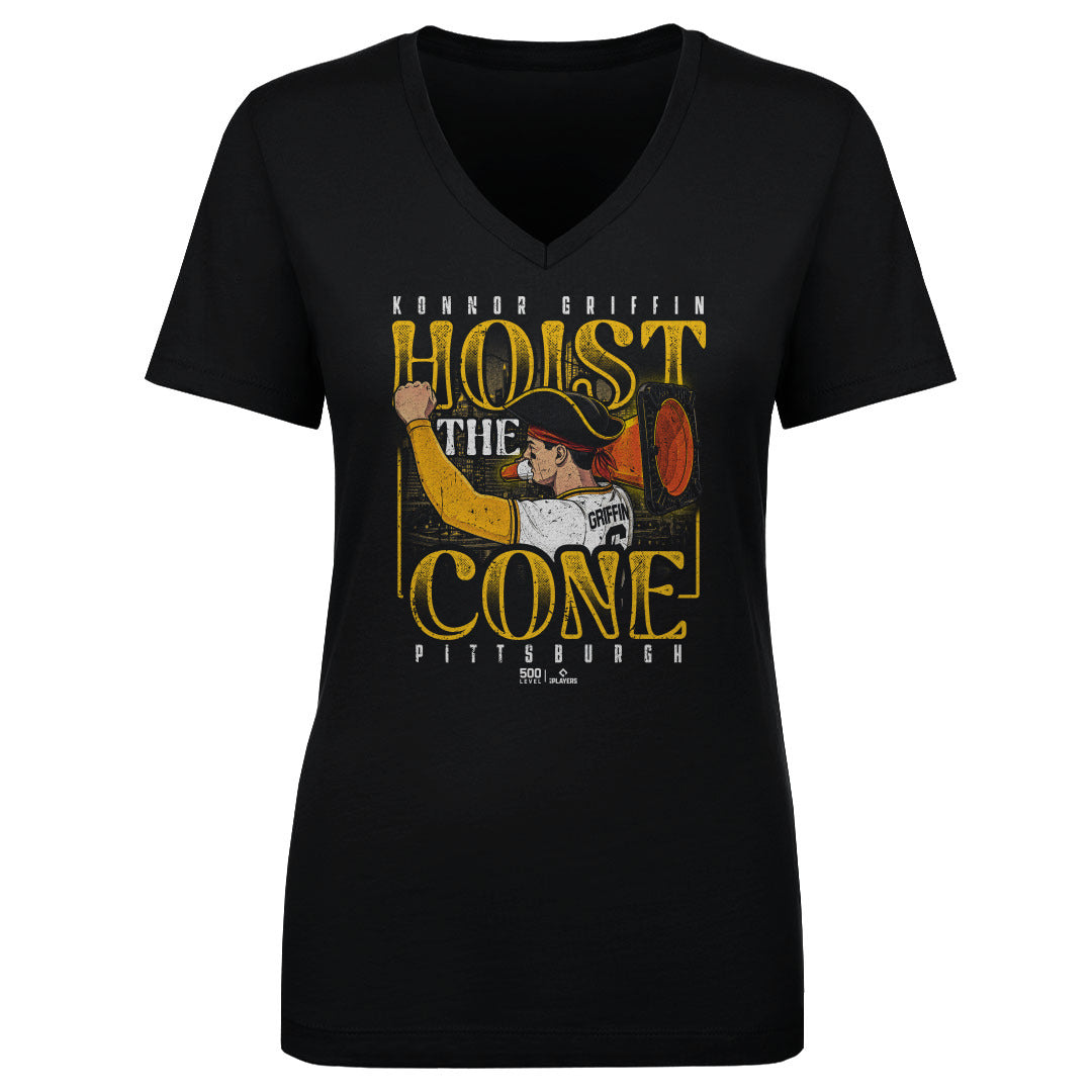 Konnor Griffin Women's V-Neck T-Shirt | 500 LEVEL