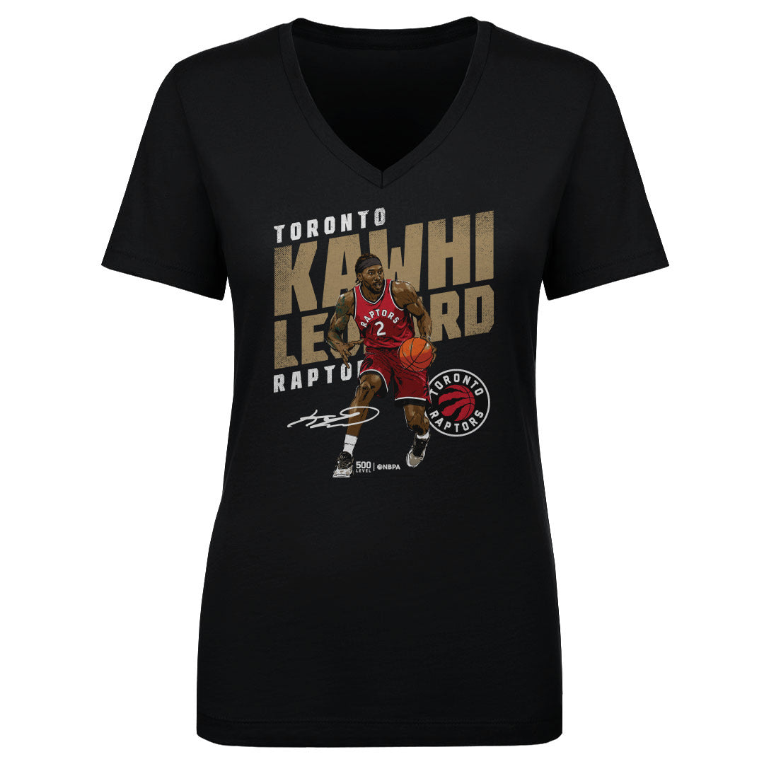 Kawhi Leonard Women's V-Neck T-Shirt | 500 LEVEL