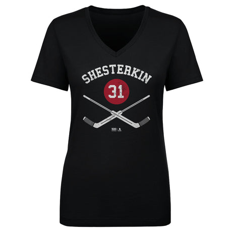 Igor Shesterkin Women's V-Neck T-Shirt | 500 LEVEL