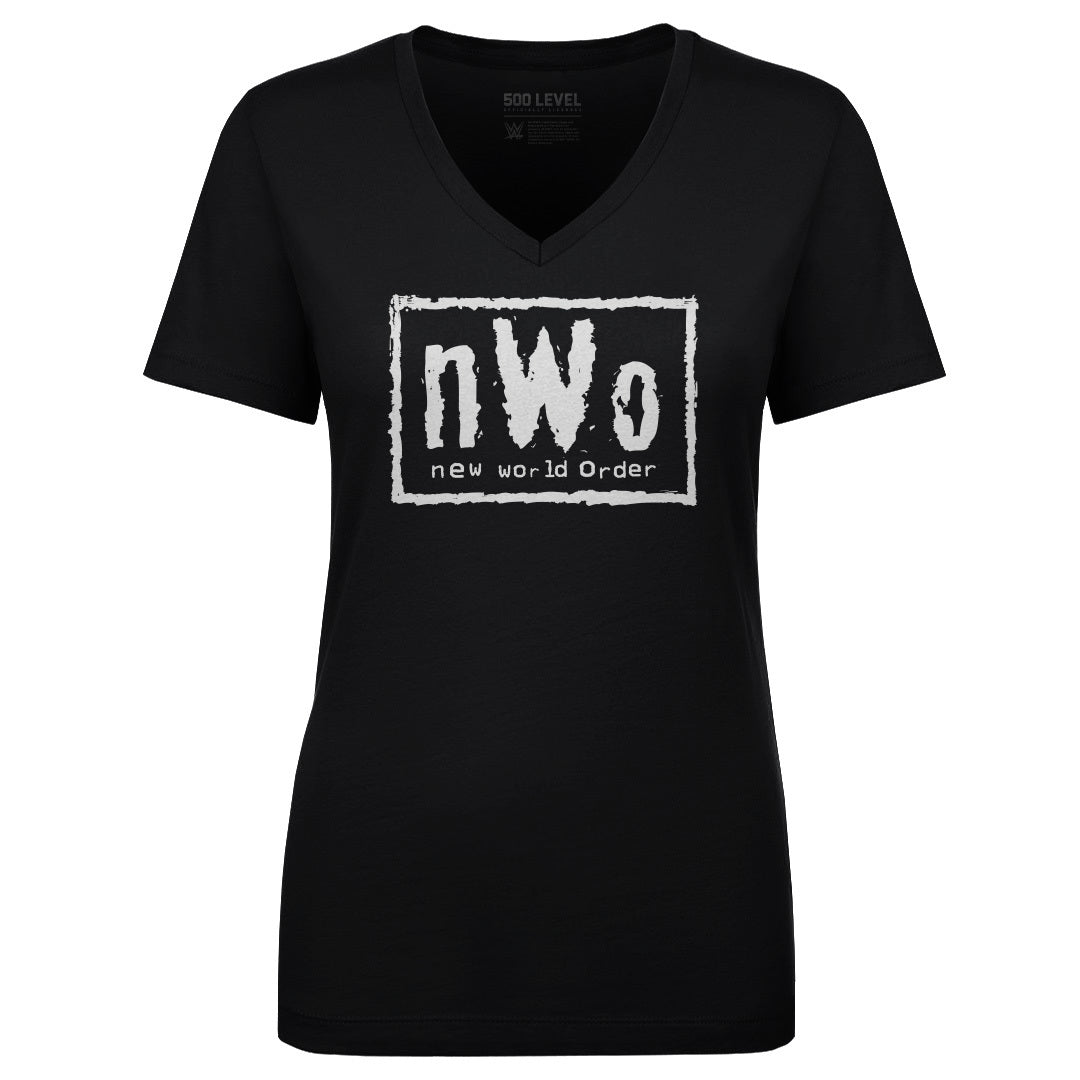 nWo Women's V-Neck T-Shirt | 500 LEVEL