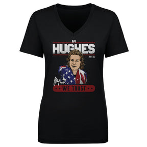 Jack Hughes Women's V-Neck T-Shirt | 500 LEVEL