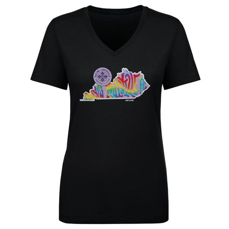Racing Louisville FC Women's V-Neck T-Shirt | 500 LEVEL