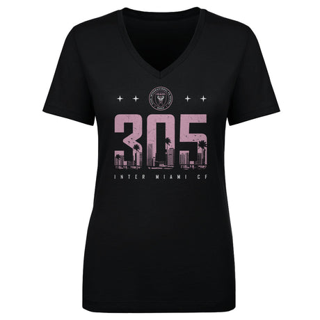Inter Miami CF Women's V-Neck T-Shirt | 500 LEVEL