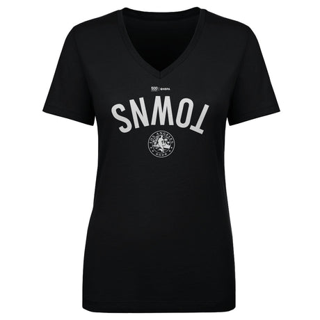 Karl-Anthony Towns Women's V-Neck T-Shirt | 500 LEVEL