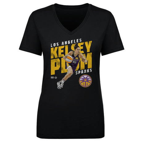 Kelsey Plum Women's V-Neck T-Shirt | 500 LEVEL