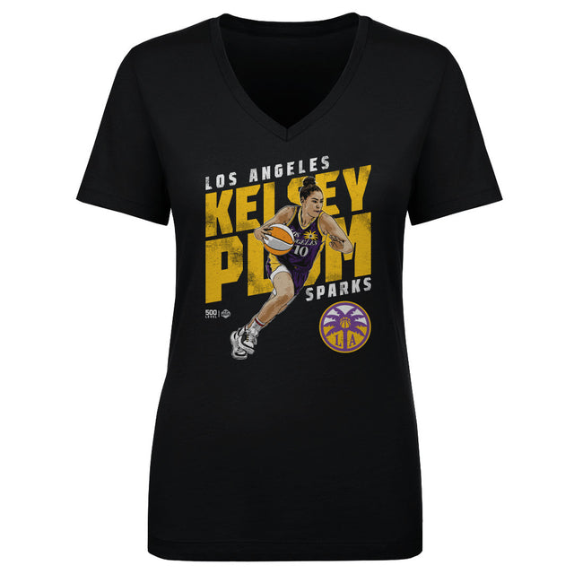 Kelsey Plum Women's V-Neck T-Shirt | 500 LEVEL