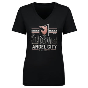 Angel City FC Women's V-Neck T-Shirt | 500 LEVEL