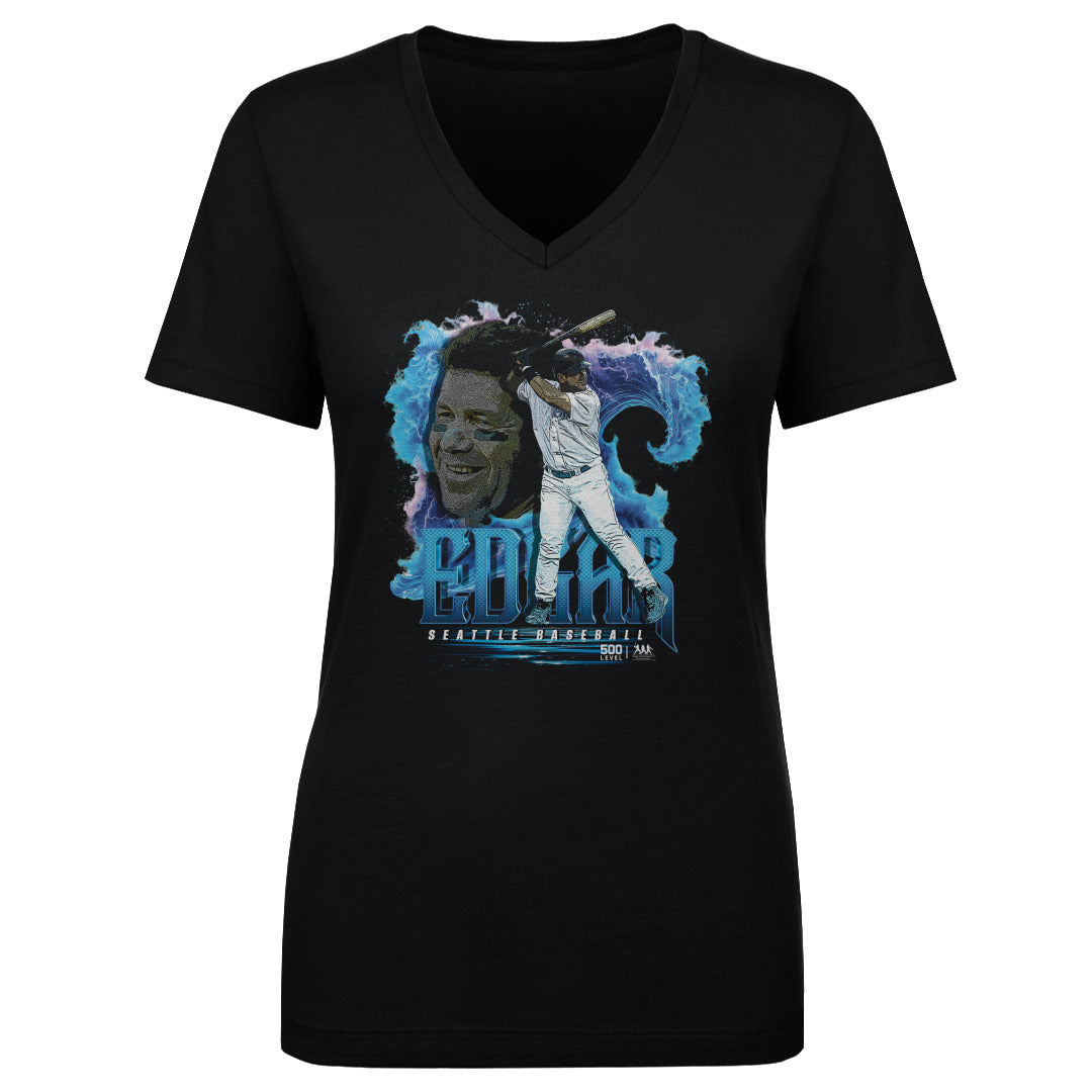 Edgar Martinez Women's V-Neck T-Shirt | 500 LEVEL