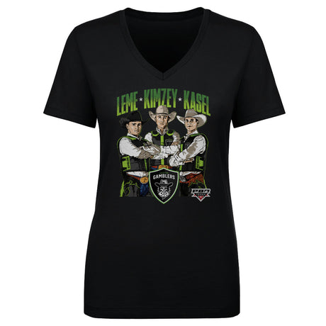 Austin Gamblers Women's V-Neck T-Shirt | 500 LEVEL