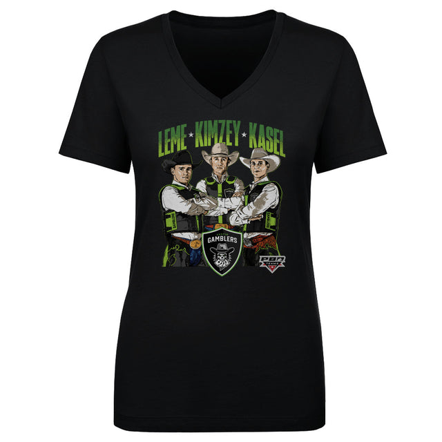 Austin Gamblers Women's V-Neck T-Shirt | 500 LEVEL