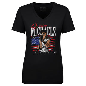 Shawn Michaels Women's V-Neck T-Shirt | 500 LEVEL