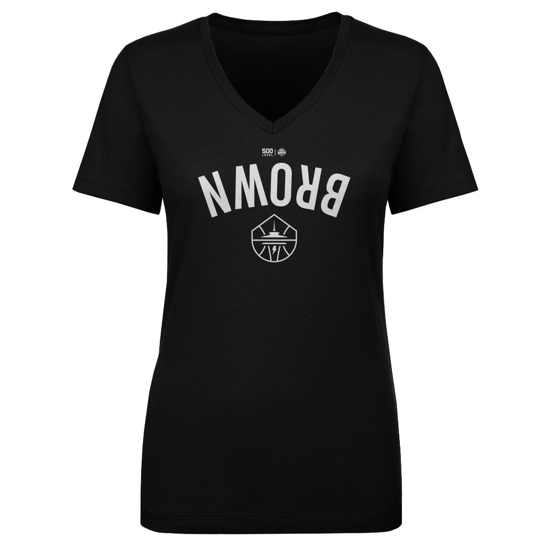 Lexie Brown Women's V-Neck T-Shirt | 500 LEVEL