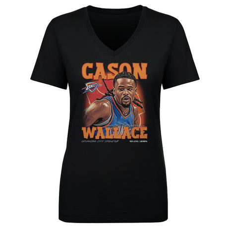 Cason Wallace Women's V-Neck T-Shirt | 500 LEVEL