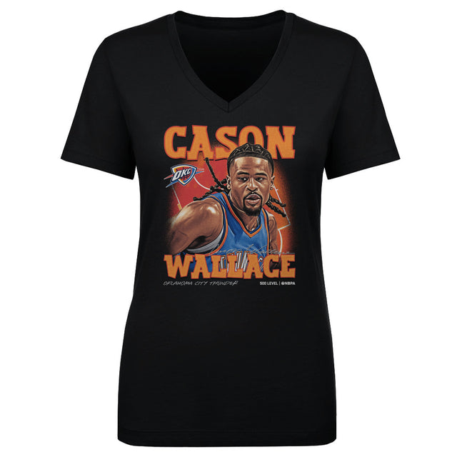 Cason Wallace Women's V-Neck T-Shirt | 500 LEVEL