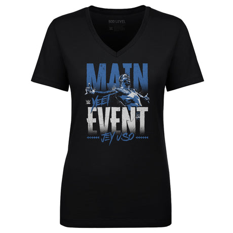 Jey Uso Women's V-Neck T-Shirt | 500 LEVEL