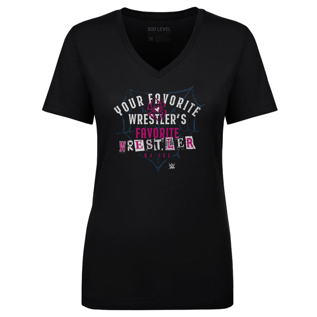AJ Lee Women's V-Neck T-Shirt | 500 LEVEL