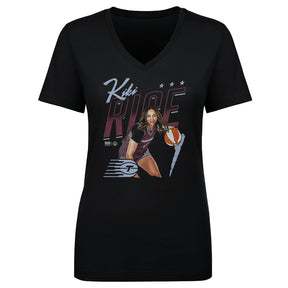 Kiki Rice Women's V-Neck T-Shirt | 500 LEVEL