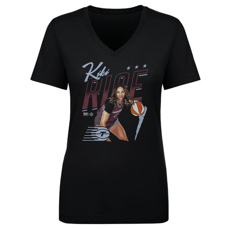 Kiki Rice Women's V-Neck T-Shirt | 500 LEVEL