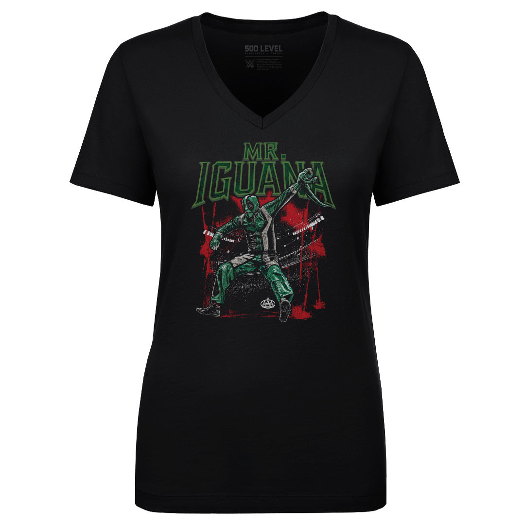 Mr. Iguana Women's V-Neck T-Shirt | 500 LEVEL
