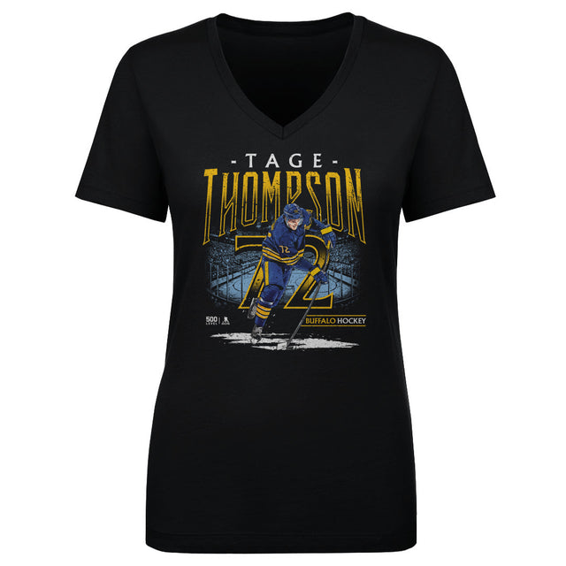 Tage Thompson Women's V-Neck T-Shirt | 500 LEVEL