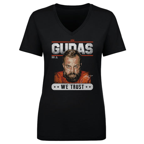 Radko Gudas Women's V-Neck T-Shirt | 500 LEVEL