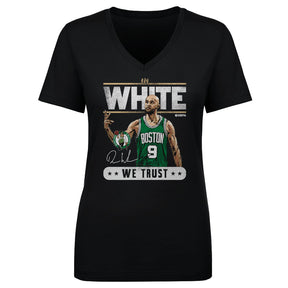 Derrick White Women's V-Neck T-Shirt | 500 LEVEL