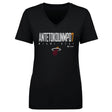 Giannis Antetokounmpo Women's V-Neck T-Shirt | 500 LEVEL