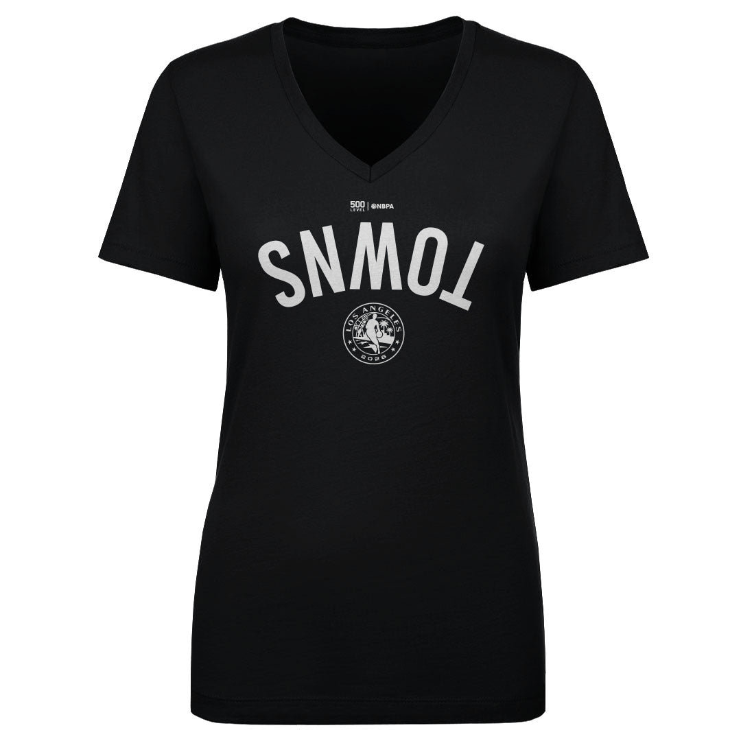 Karl-Anthony Towns Women's V-Neck T-Shirt | 500 LEVEL