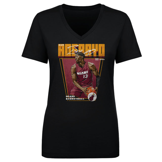 Bam Adebayo Women's V-Neck T-Shirt | 500 LEVEL