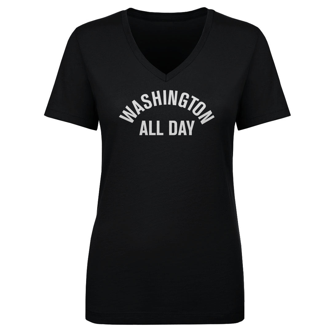 Washington D.C. Women's V-Neck T-Shirt | 500 LEVEL
