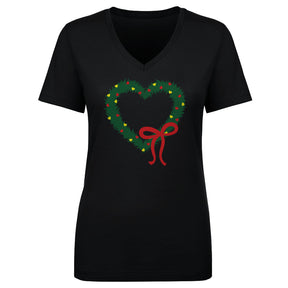 Christmas Women's V-Neck T-Shirt | 500 LEVEL