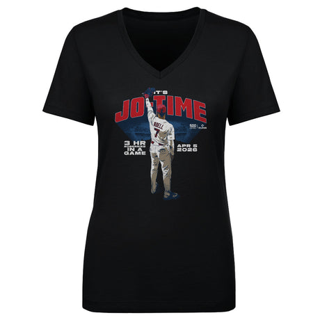 Jo Adell Women's V-Neck T-Shirt | 500 LEVEL