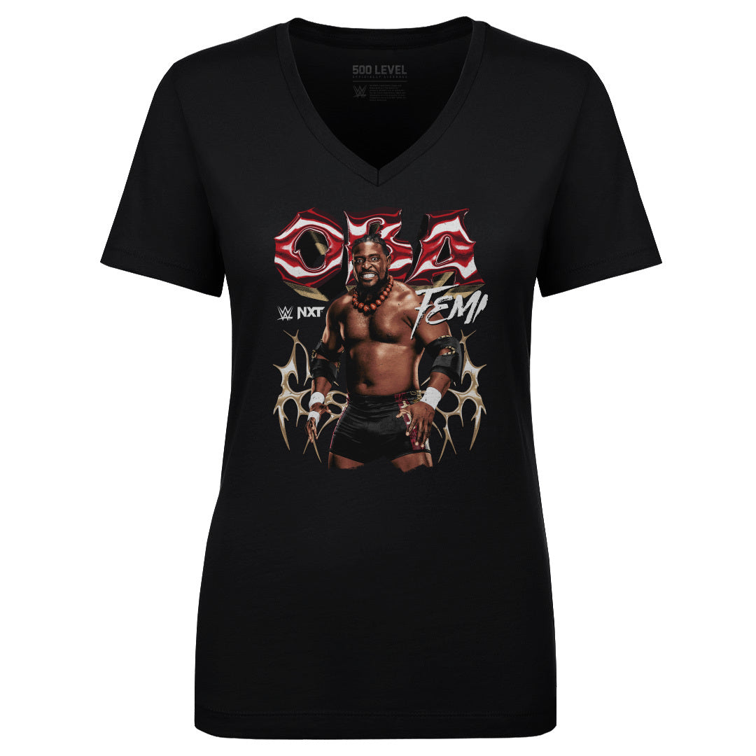 Oba Femi Women's V-Neck T-Shirt | 500 LEVEL
