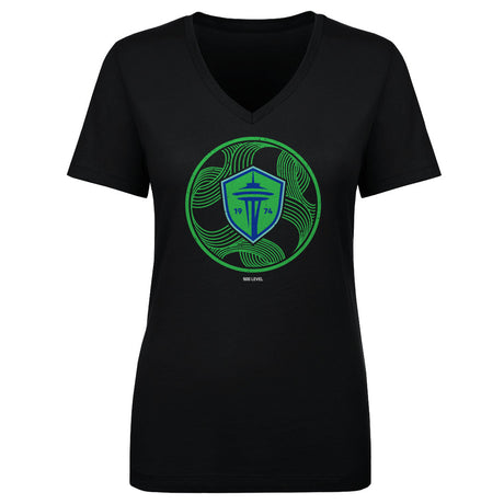 Seattle Sounders FC Women's V-Neck T-Shirt | 500 LEVEL