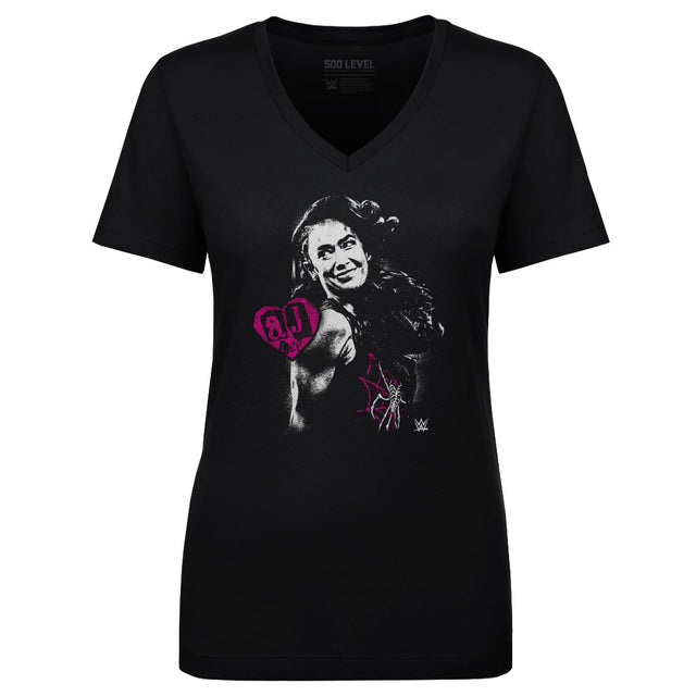 AJ Lee Women's V-Neck T-Shirt | 500 LEVEL