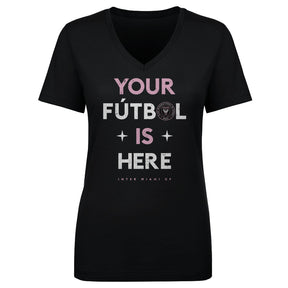 Inter Miami CF Women's V-Neck T-Shirt | 500 LEVEL