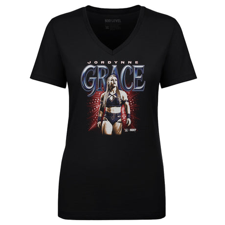 Jordynne Grace Women's V-Neck T-Shirt | 500 LEVEL