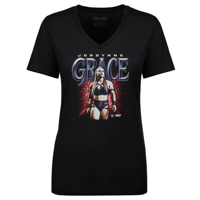 Jordynne Grace Women's V-Neck T-Shirt | 500 LEVEL