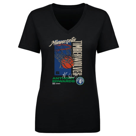 Anthony Edwards Women's V-Neck T-Shirt | 500 LEVEL