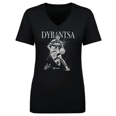 AJ Dybantsa Women's V-Neck T-Shirt | 500 LEVEL