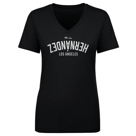 Enrique Hernandez Women's V-Neck T-Shirt | 500 LEVEL