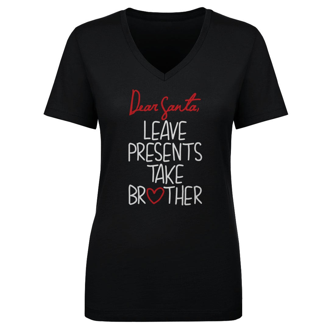 Christmas Women's V-Neck T-Shirt | 500 LEVEL