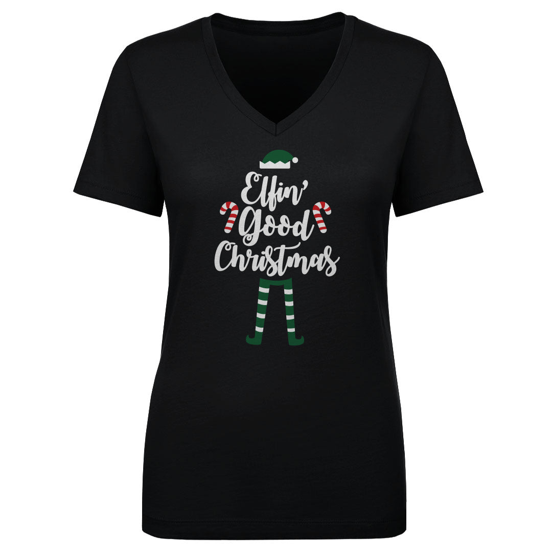 Christmas Women's V-Neck T-Shirt | 500 LEVEL