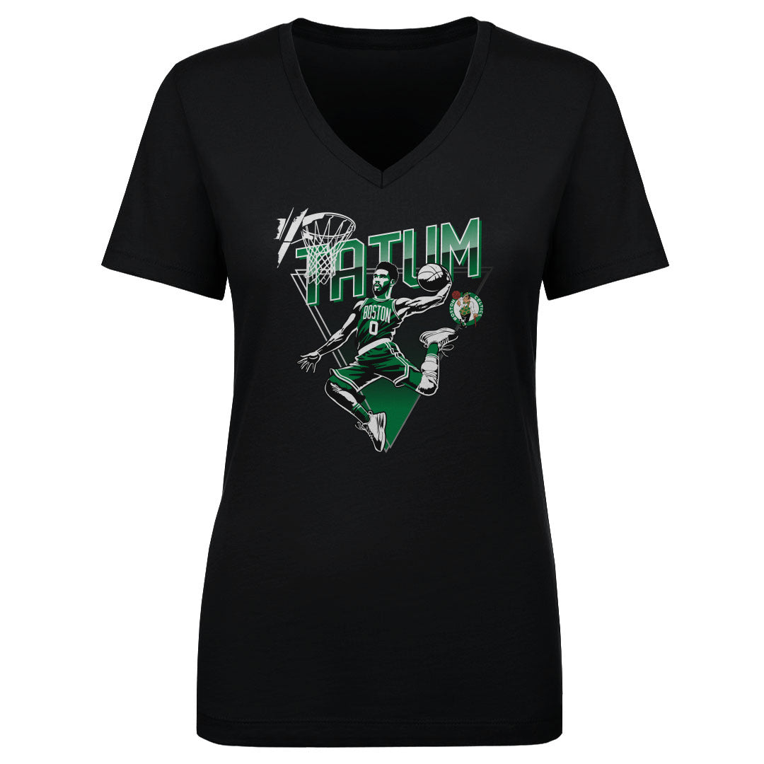Jayson Tatum Women's V-Neck T-Shirt | 500 LEVEL