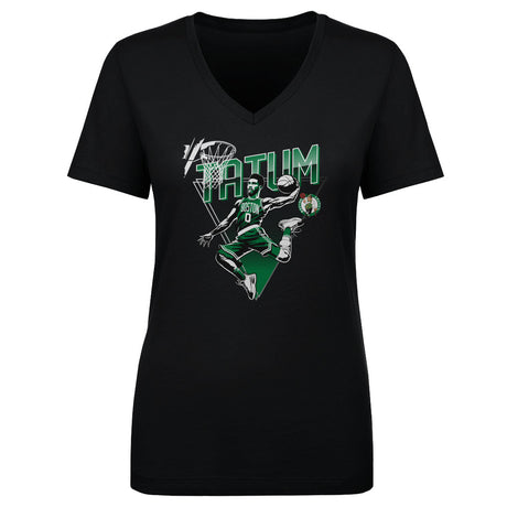 Jayson Tatum Women's V-Neck T-Shirt | 500 LEVEL
