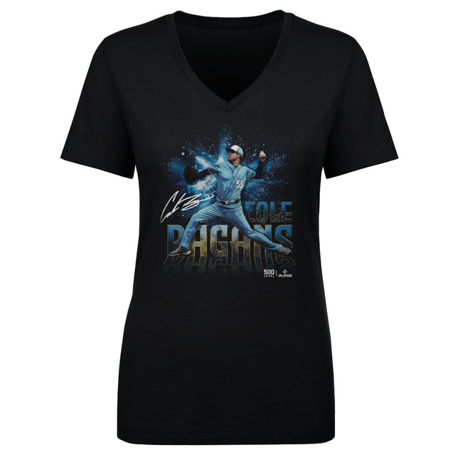 Cole Ragans Women's V-Neck T-Shirt | 500 LEVEL