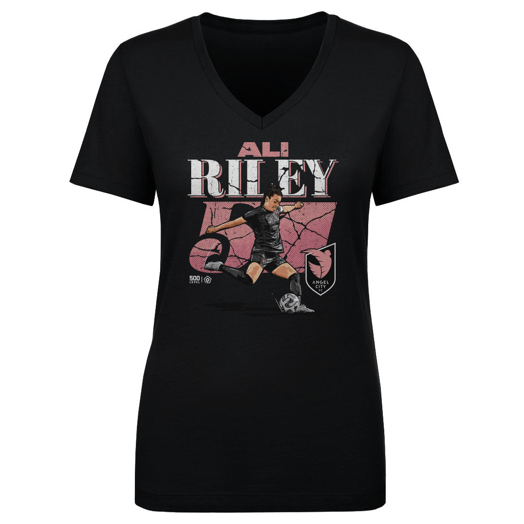 Ali Riley Women's V-Neck T-Shirt | 500 LEVEL