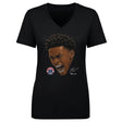AJ Dybantsa Women's V-Neck T-Shirt | 500 LEVEL